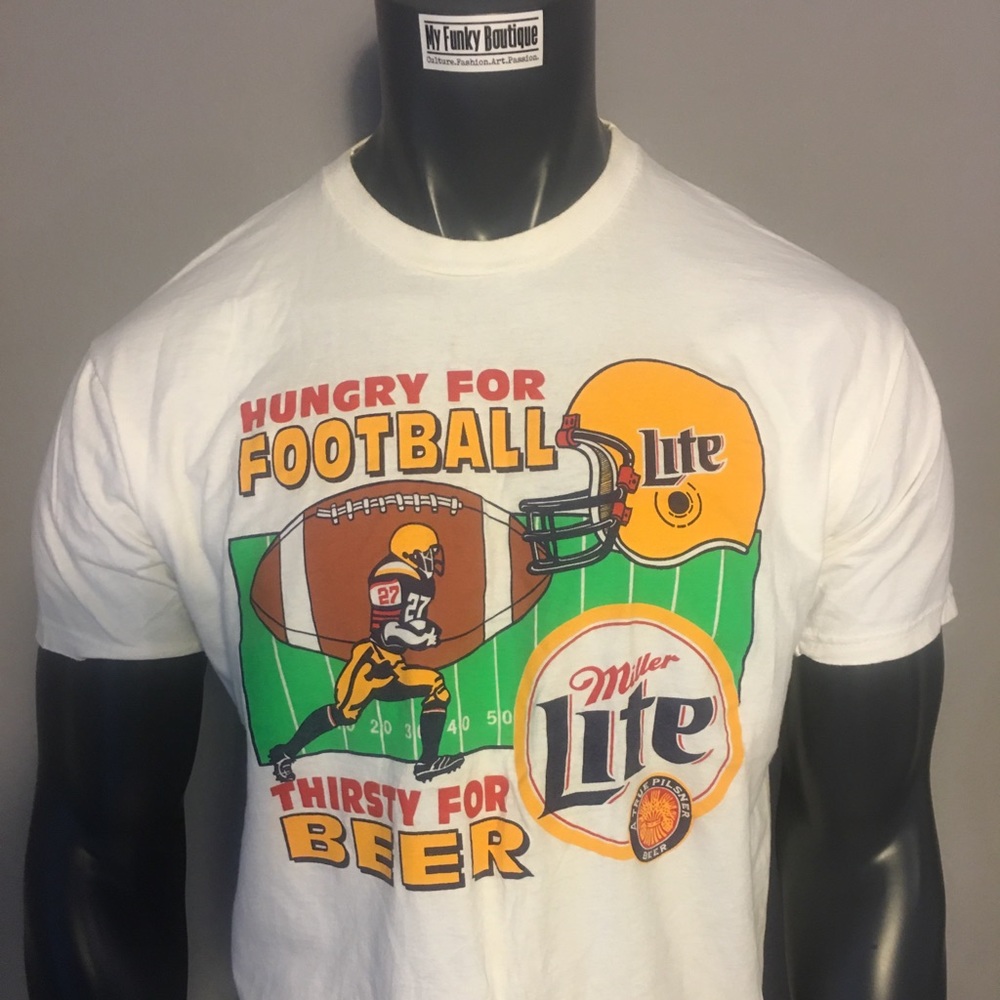 Vintage miller lite shirt